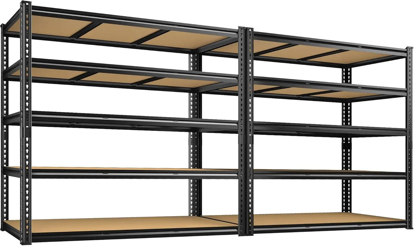 Heavy Duty Garage Shelving Unit 5 Tier Metal Storage Racks