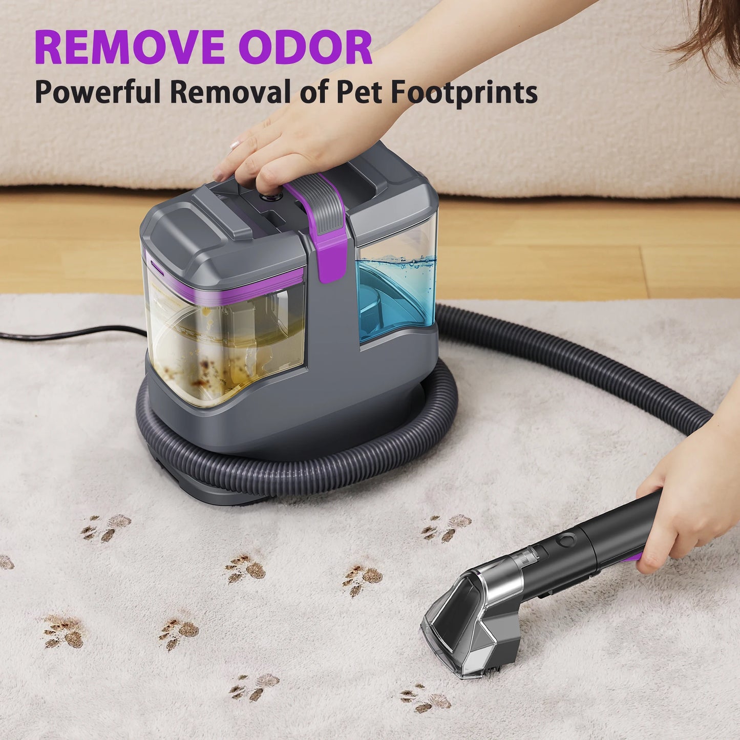 YISORA Portable Carpet And Upholstery Cleaner Corded Spot Cleaner