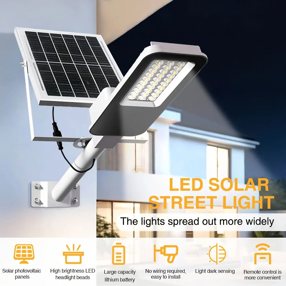 Outdoor Waterproof Solar Street Lamps Four Sets 6000mAh