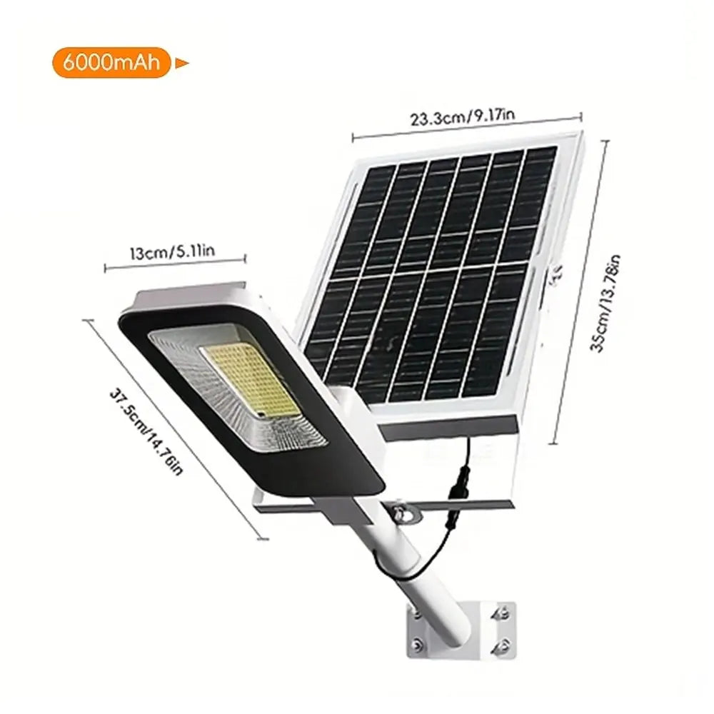 Outdoor Waterproof Solar Street Lamps Four Sets 6000mAh