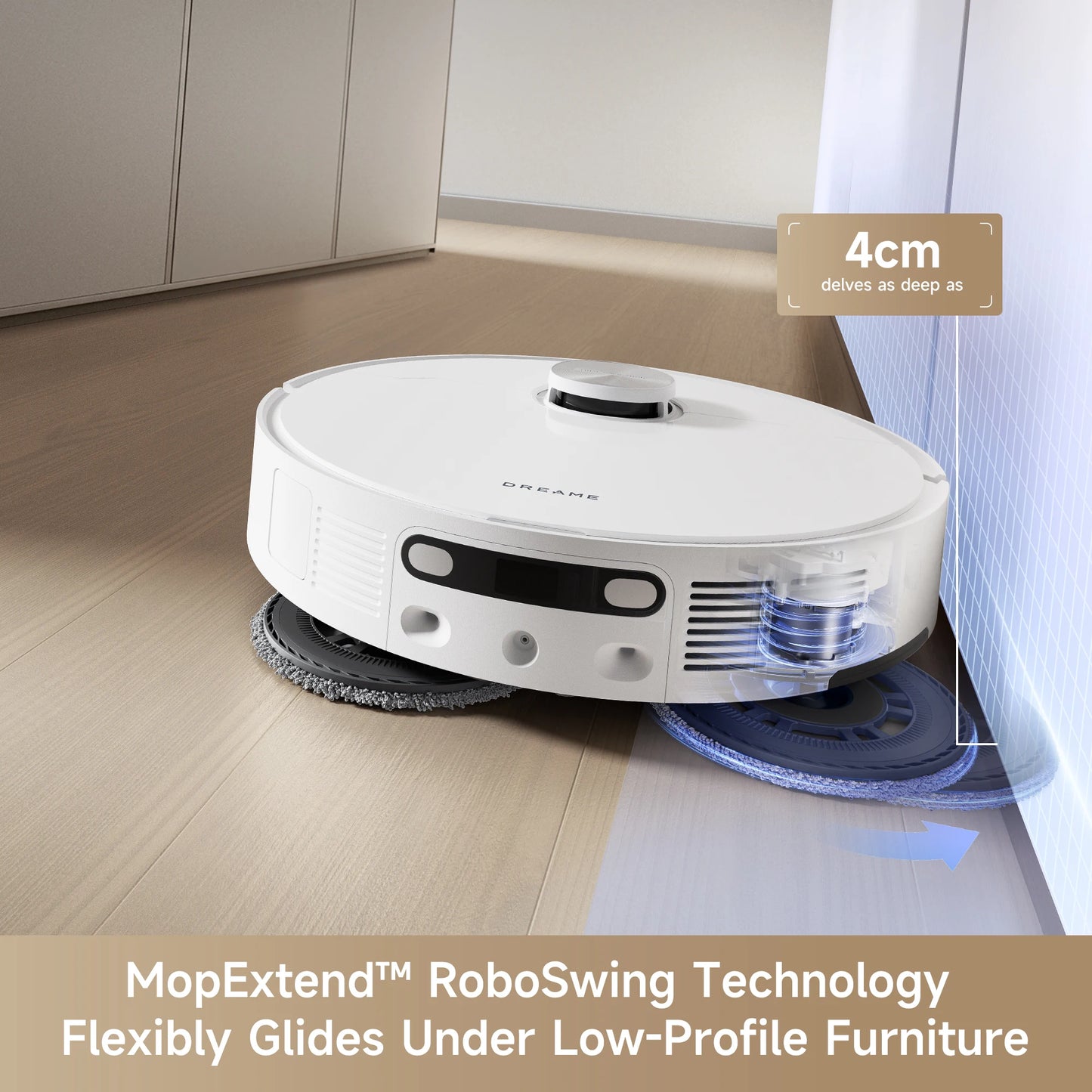 Dreame 2-in-1 Robot Vacuum and Mop With Self-Emptying Base