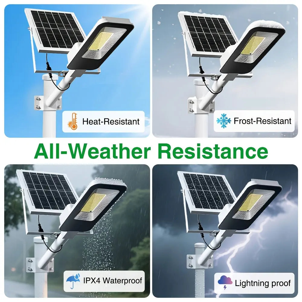 Outdoor Waterproof Solar Street Lamps Four Sets 6000mAh