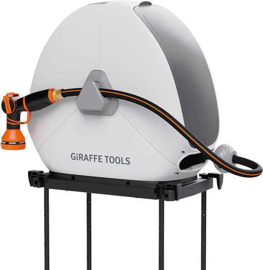 Giraffe Tools Retractable Hose Reel Automatic Rewind Ground Mount