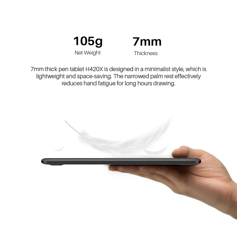 Huion H420X Graphics Drawing Tablet With Battery Free Pen