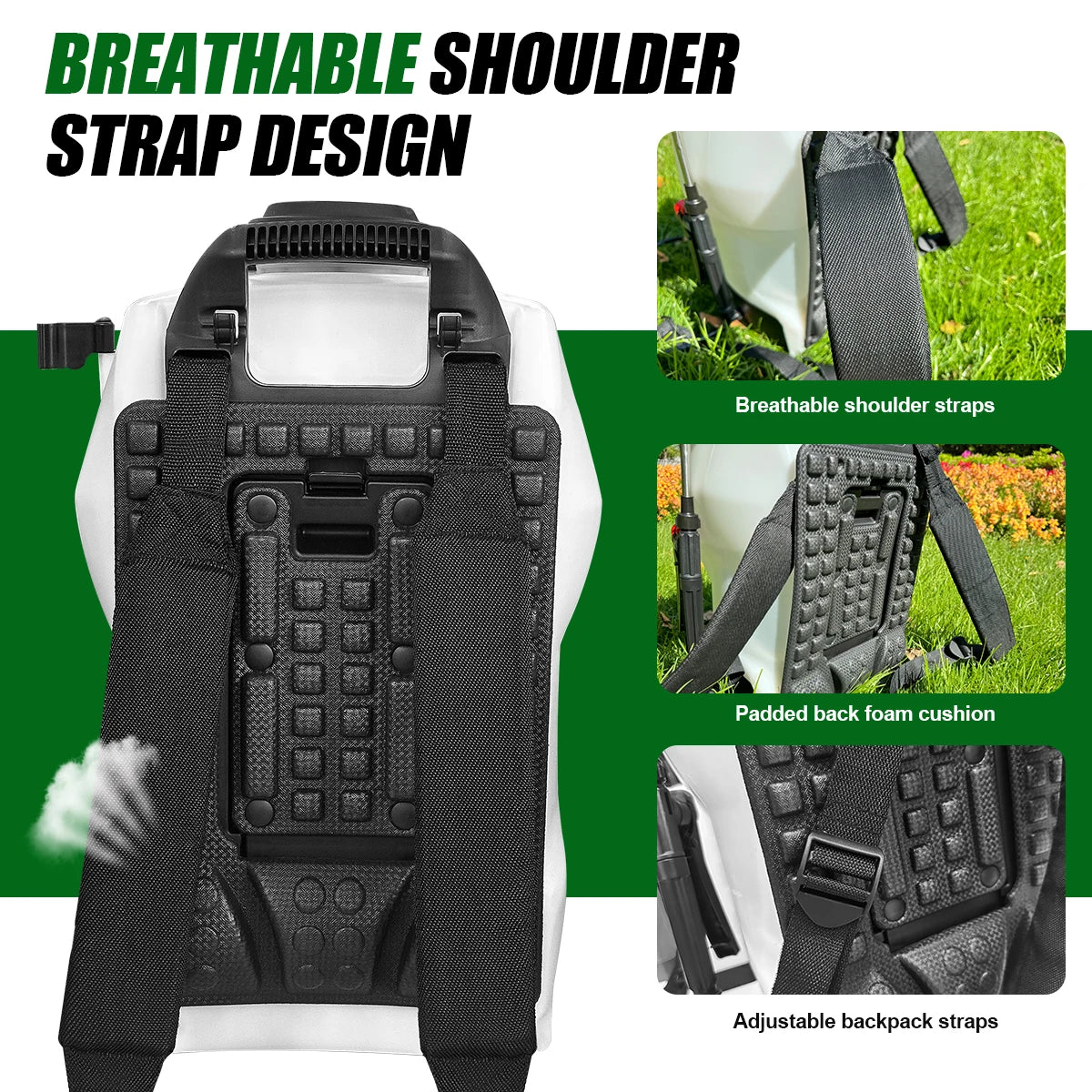 Backpack Sprayer Battery Powered 100 PSI Makita Compatible Garden Sprayer