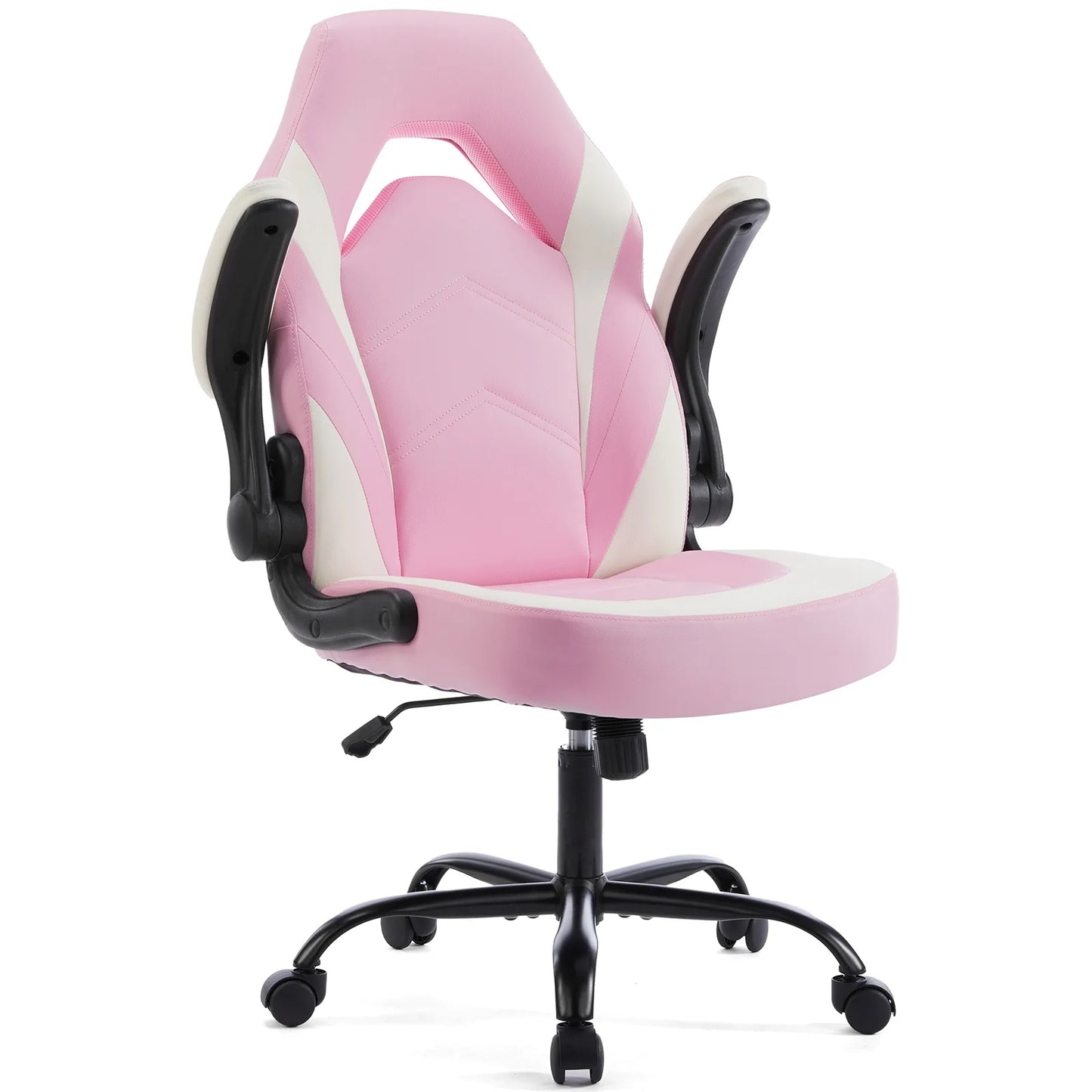 JHK Ergonomic Office Gaming Desk Chair With Flip Up Armrests