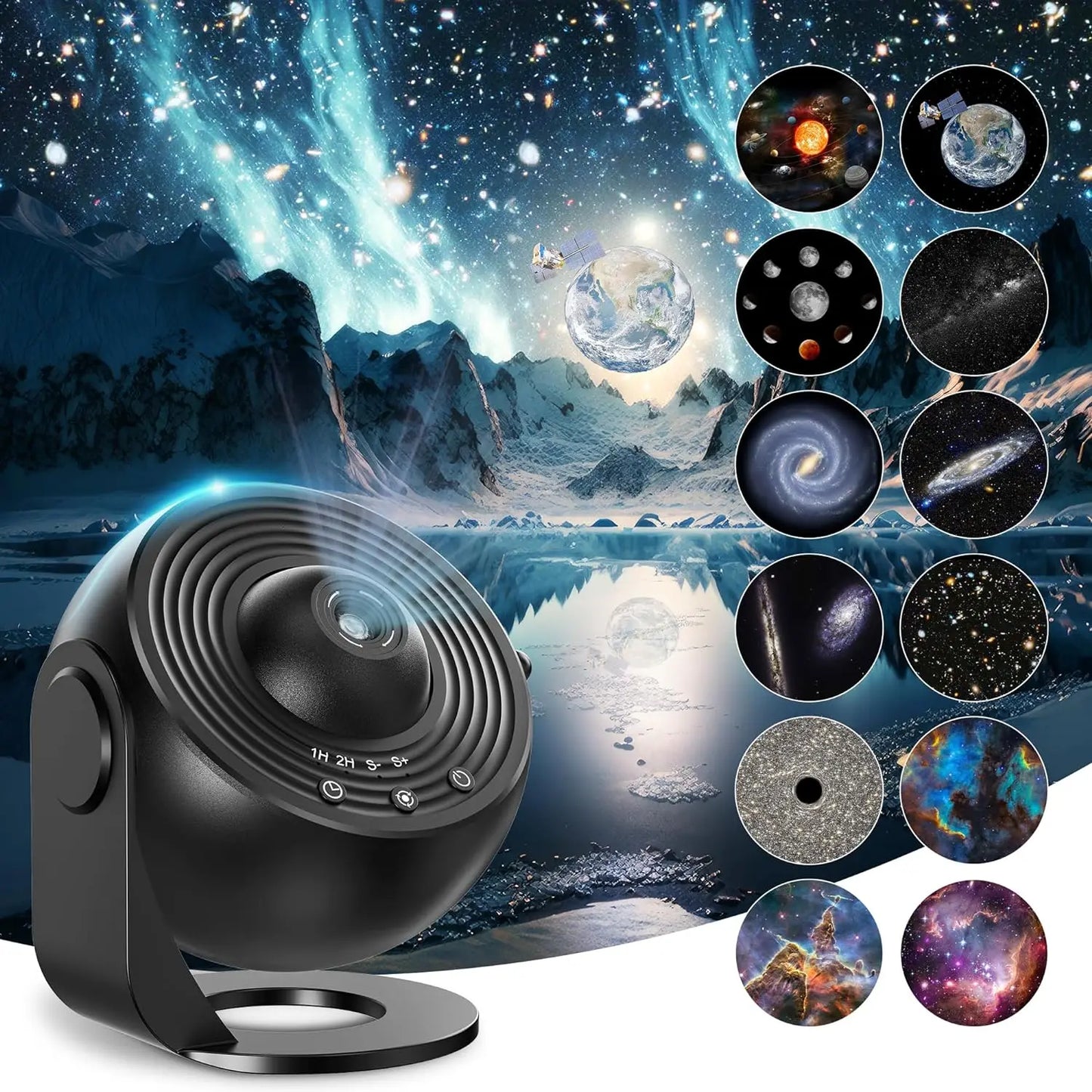 Aiopp Galaxy Projector Bedroom Star Projector With 13 Discs