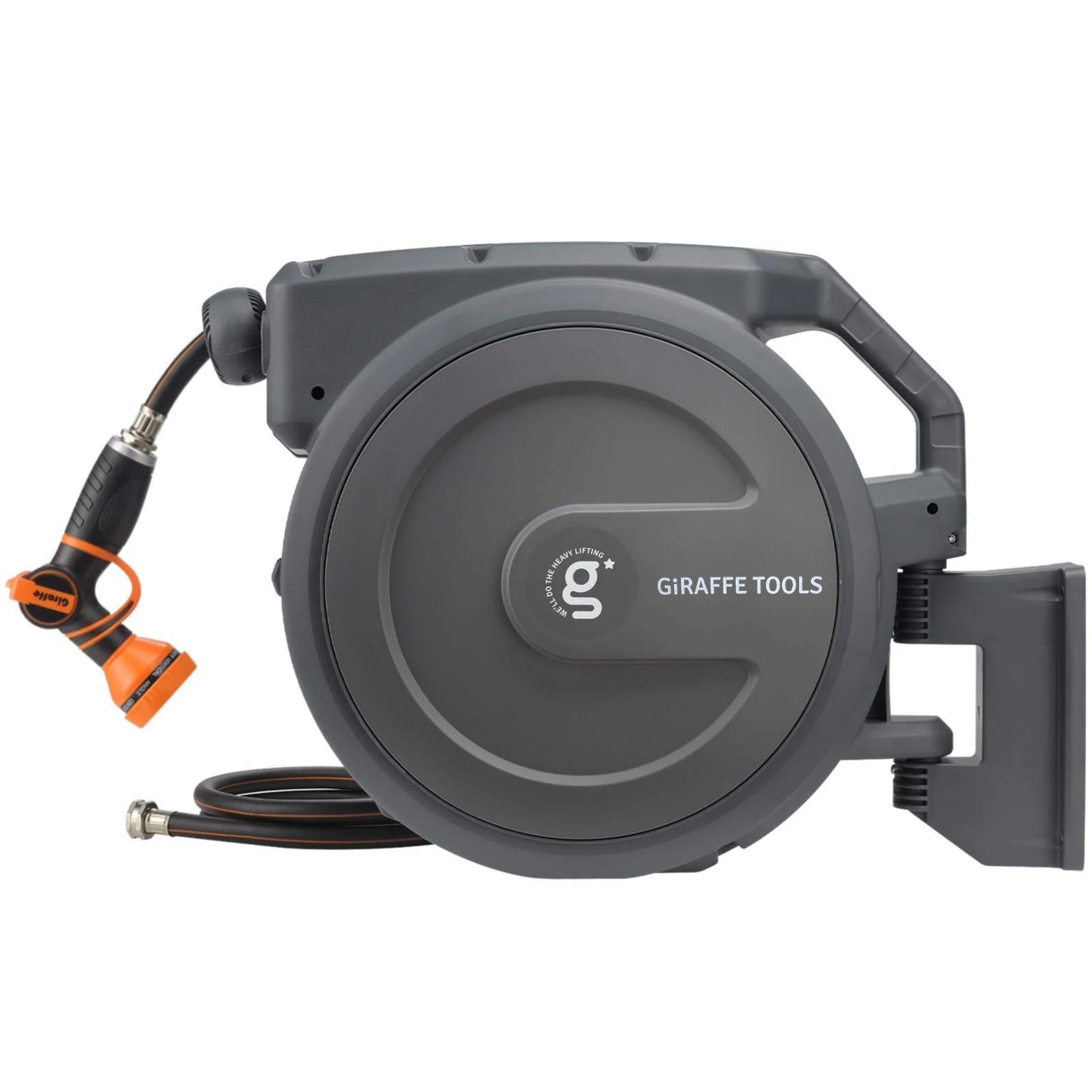 Giraffe Tools AW30 Wall Mounted Hose Reel Retractable Rewind Lock