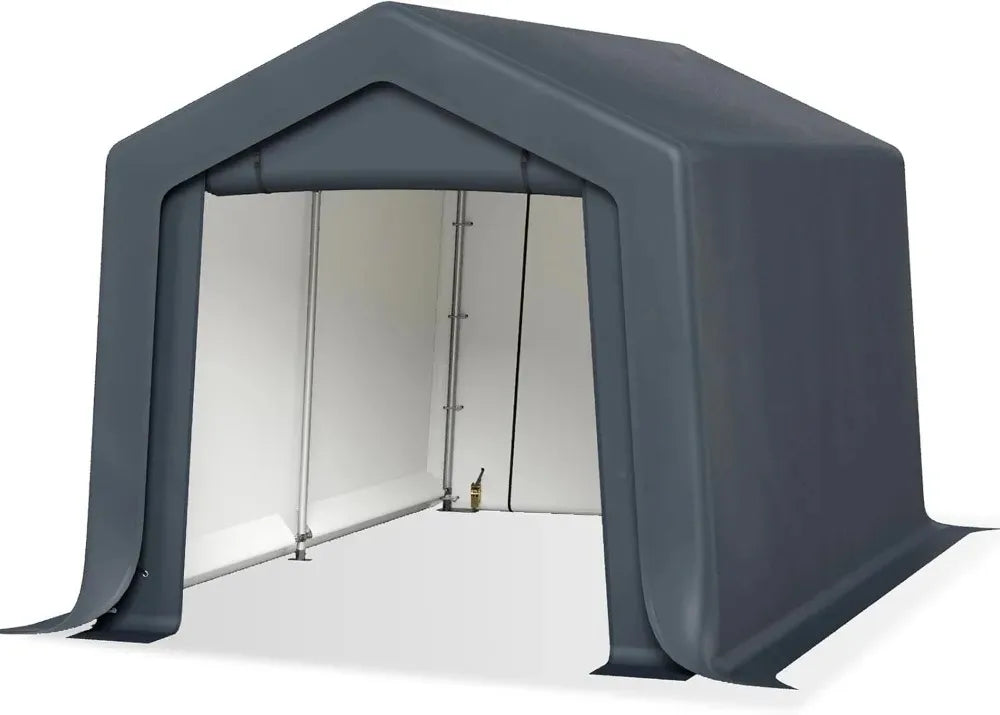 Outdoor Storage Shed Carport Heavy Duty Portable Garden Shelter