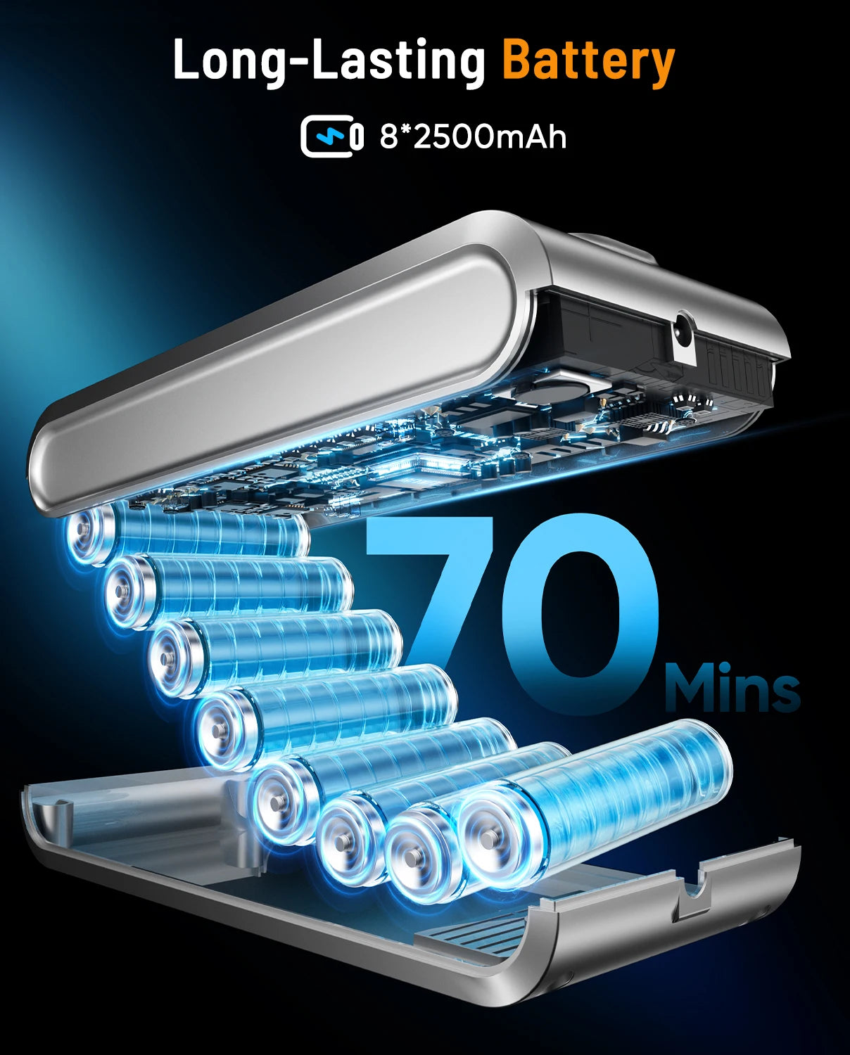 VAKERR X15 Pro 650W Cordless Vacuum Cleaner 65KPa Suction For Pet Hair