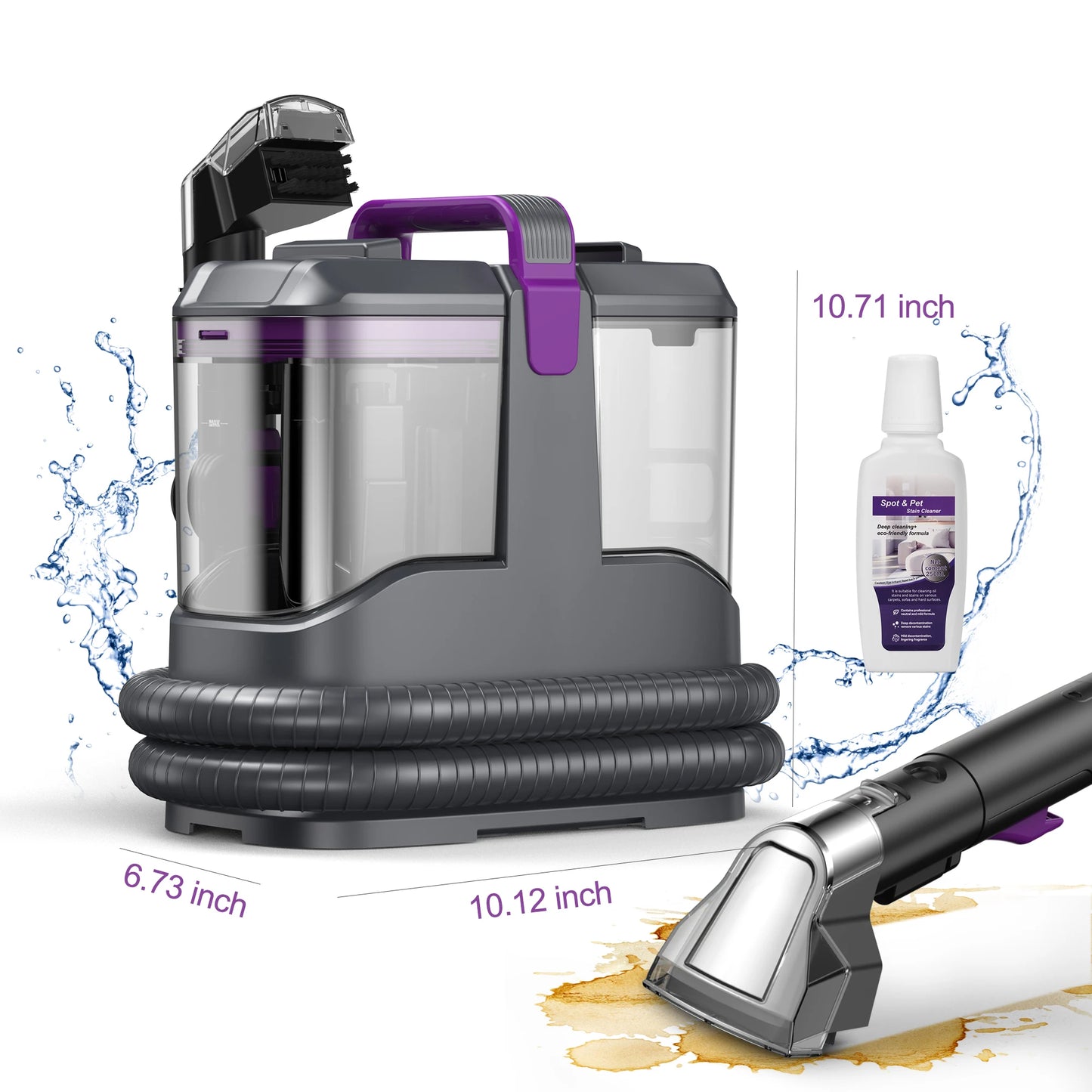 YISORA Portable Carpet And Upholstery Cleaner Corded Spot Cleaner