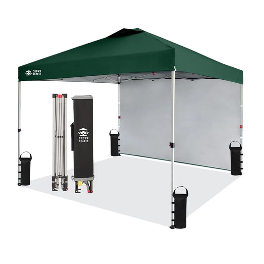 Pop Up Canopy With Side Wall Easy Setup Outdoor Events
