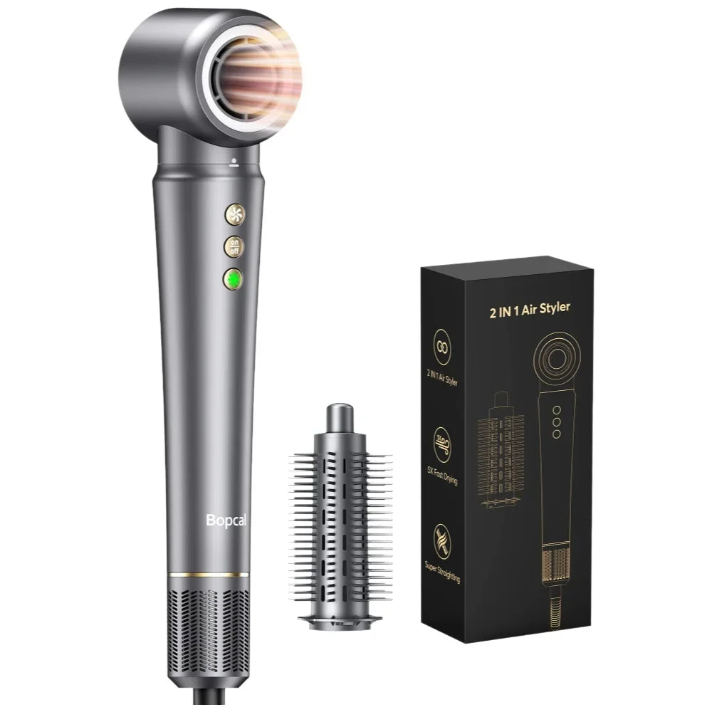 BOPCAL FiveInOne Hair Styler Air Wrap 1200W Dryer Pro