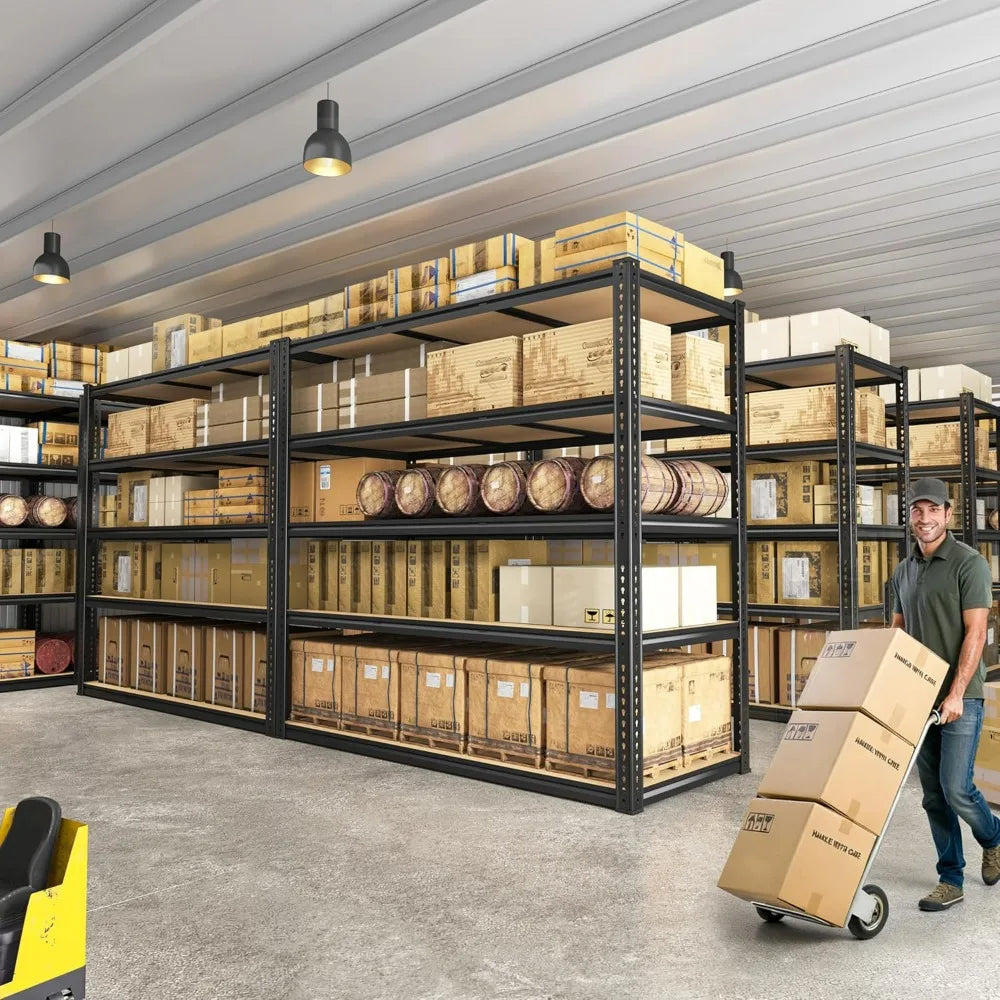 Heavy Duty Garage Shelving Unit 5 Tier Metal Storage Racks