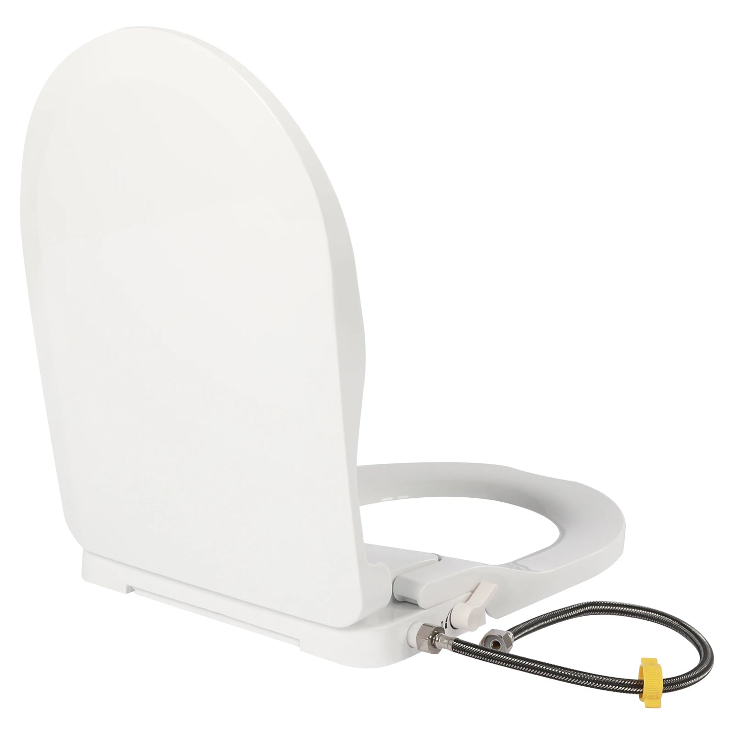 Non Electric Bidet Seat With Dual Nozzles For Elongated Toilets