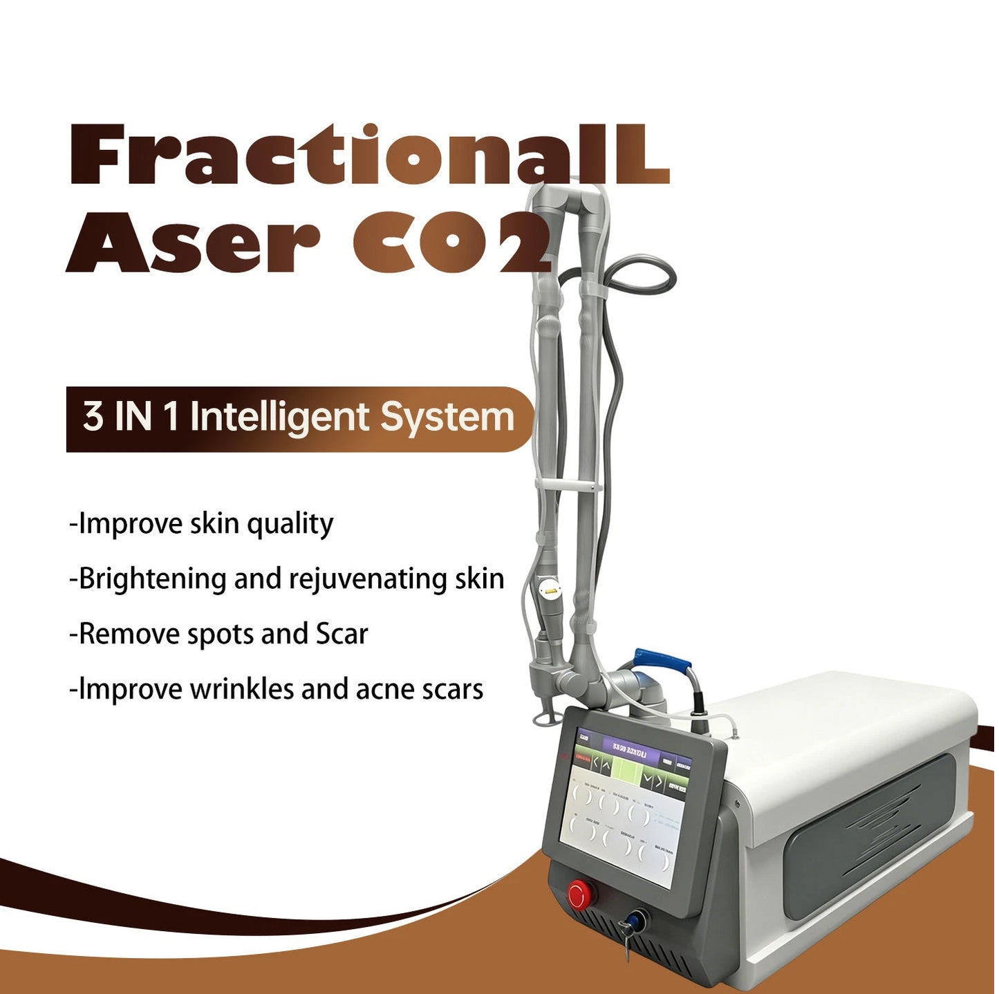 GIOIO CO2 Fractional Laser Skin Rejuvenation Machine