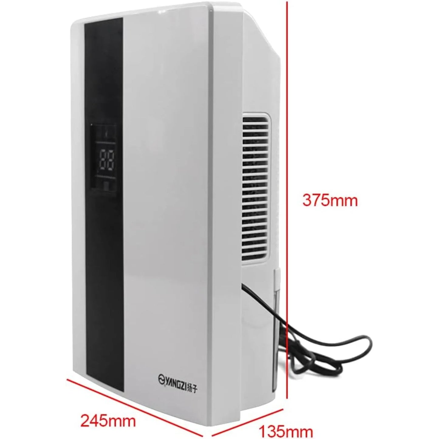 Intelligent Dehumidifier 110V 90W Auto Humidity Control Ultra Quiet