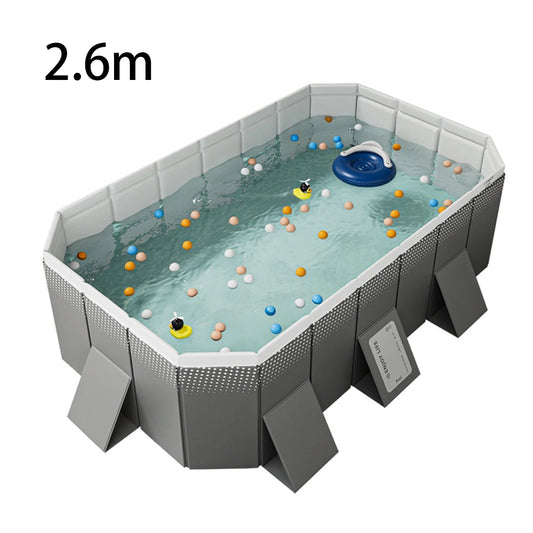 Foldable Outdoor Large Pool Garden Family Non Inflatable Pool