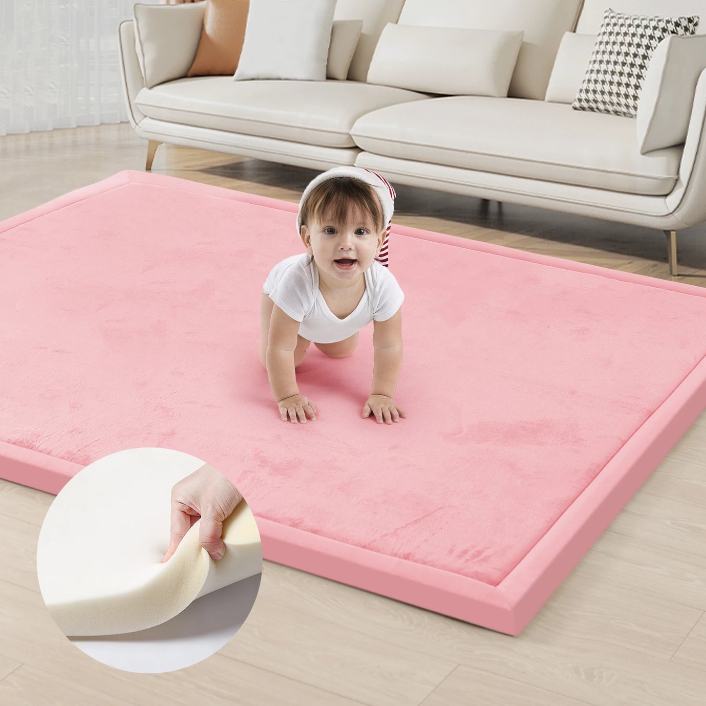 PaPaMat Baby Play Mat Tatami Style Non Slip Floor Rug