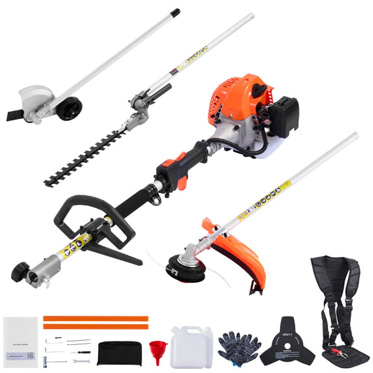 SucceBuy Gas Hedge Trimmer 2 Cycle Power Handheld With Gear