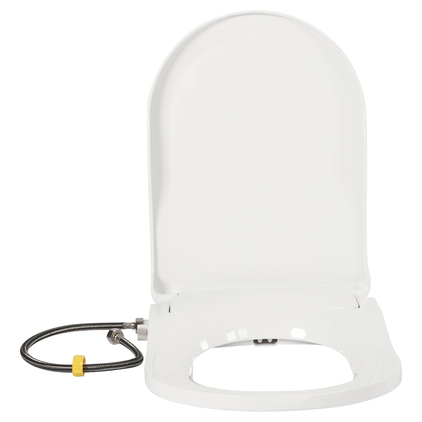 Non Electric Bidet Seat With Dual Nozzles For Elongated Toilets