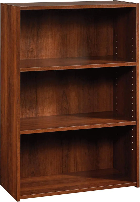 Three-Shelf Adjustable Bookcase for Home Office and Living Room
