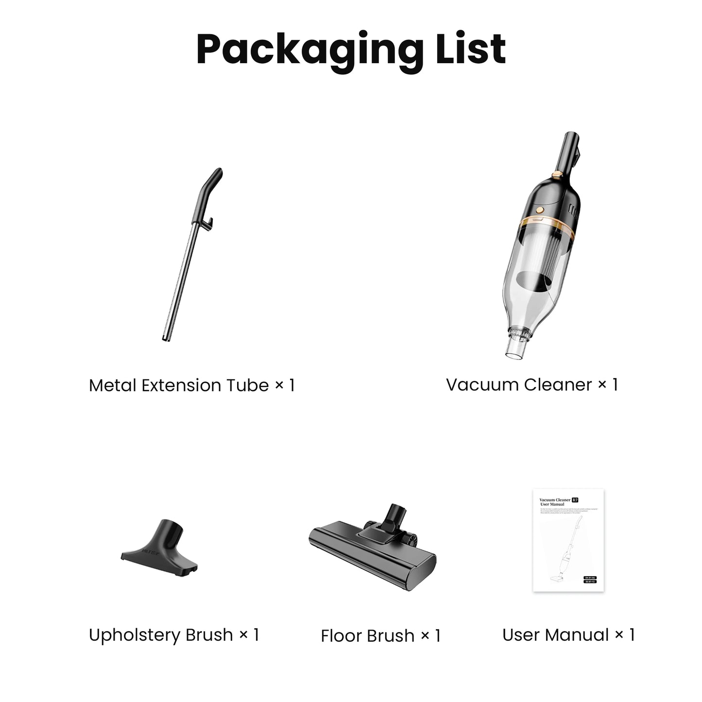 INSE Corded Vacuum Cleaner R7 R6X R3S 600W 3 In 1 Lightweight For Home
