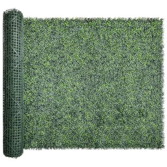 Artificial Ivy Privacy Fence Screen UV Resistant Boxwood Leaves