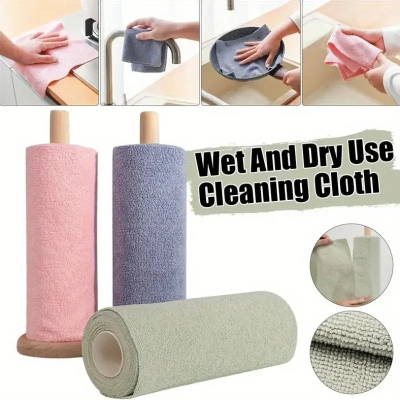 Reusable Microfiber Cleaning Wipes 20 Pack High Absorbency Kitchen Towels