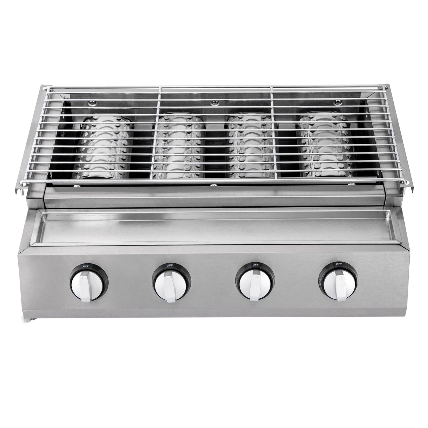 Professional Stainless Steel Portable Propane Gas Grill Smokeless Camping