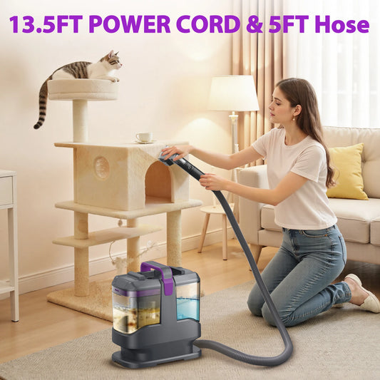 YISORA Portable Carpet And Upholstery Cleaner Corded Spot Cleaner