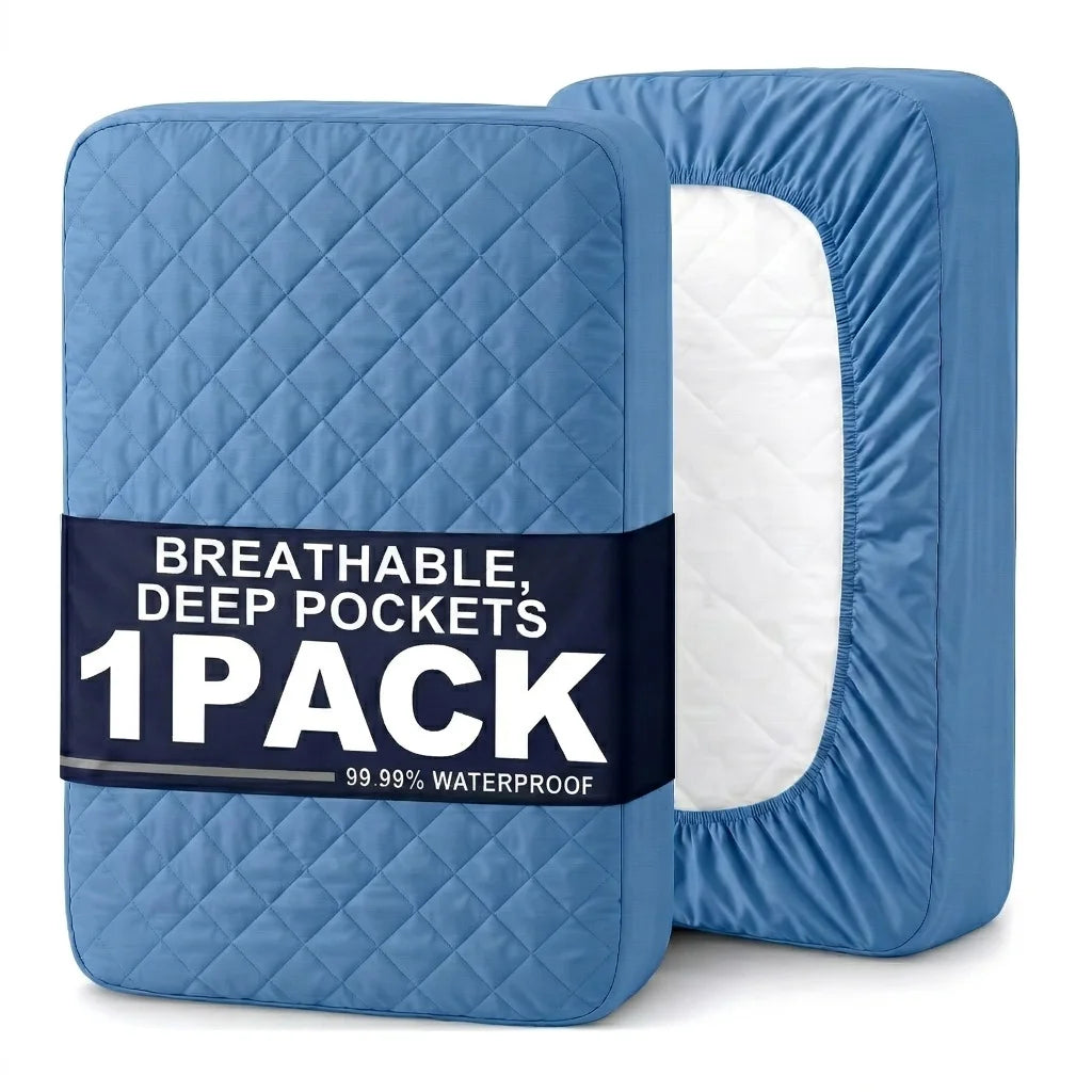 Waterproof Breathable Fitted Mattress Protector Bed Sheet