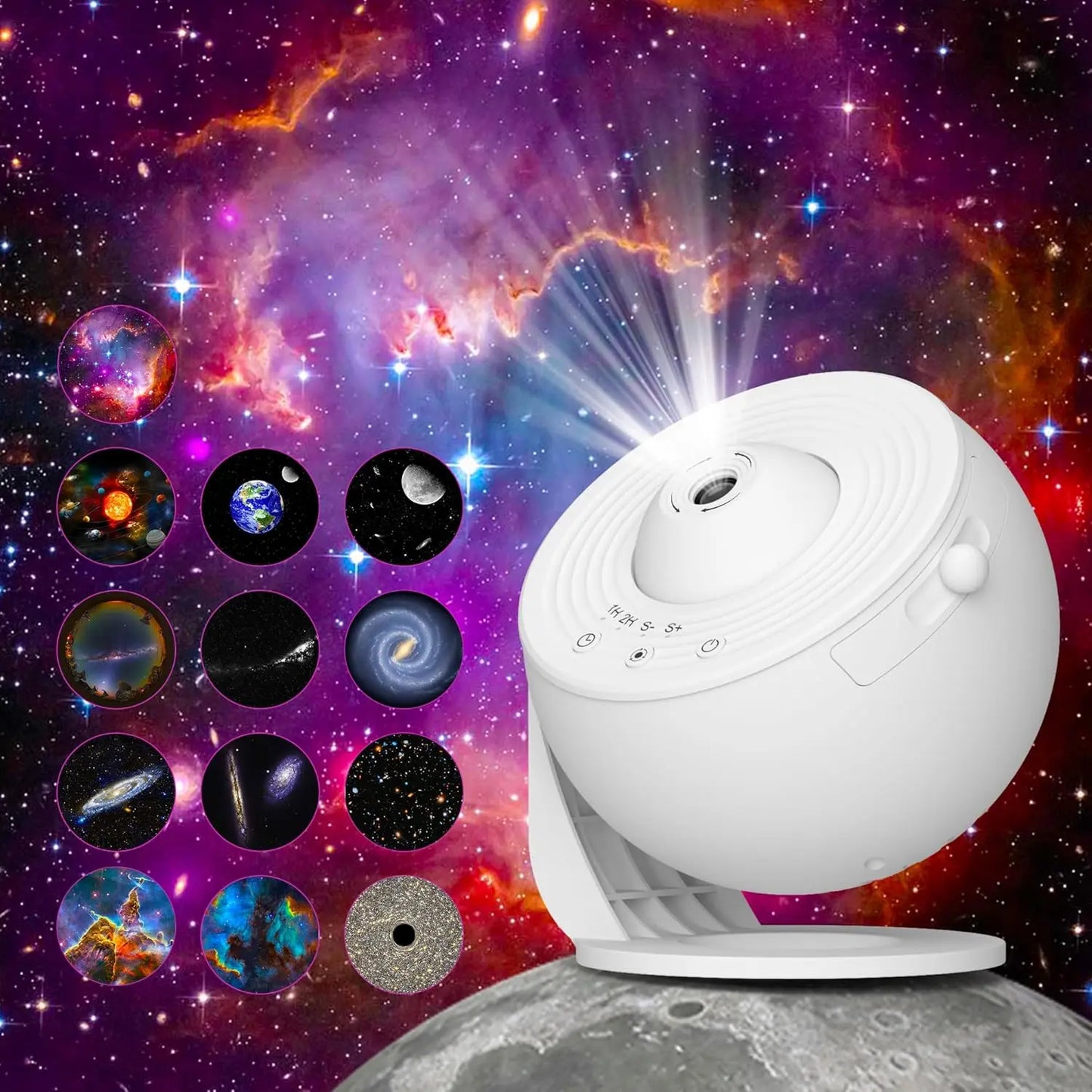 Aiopp Galaxy Projector Bedroom Star Projector With 13 Discs