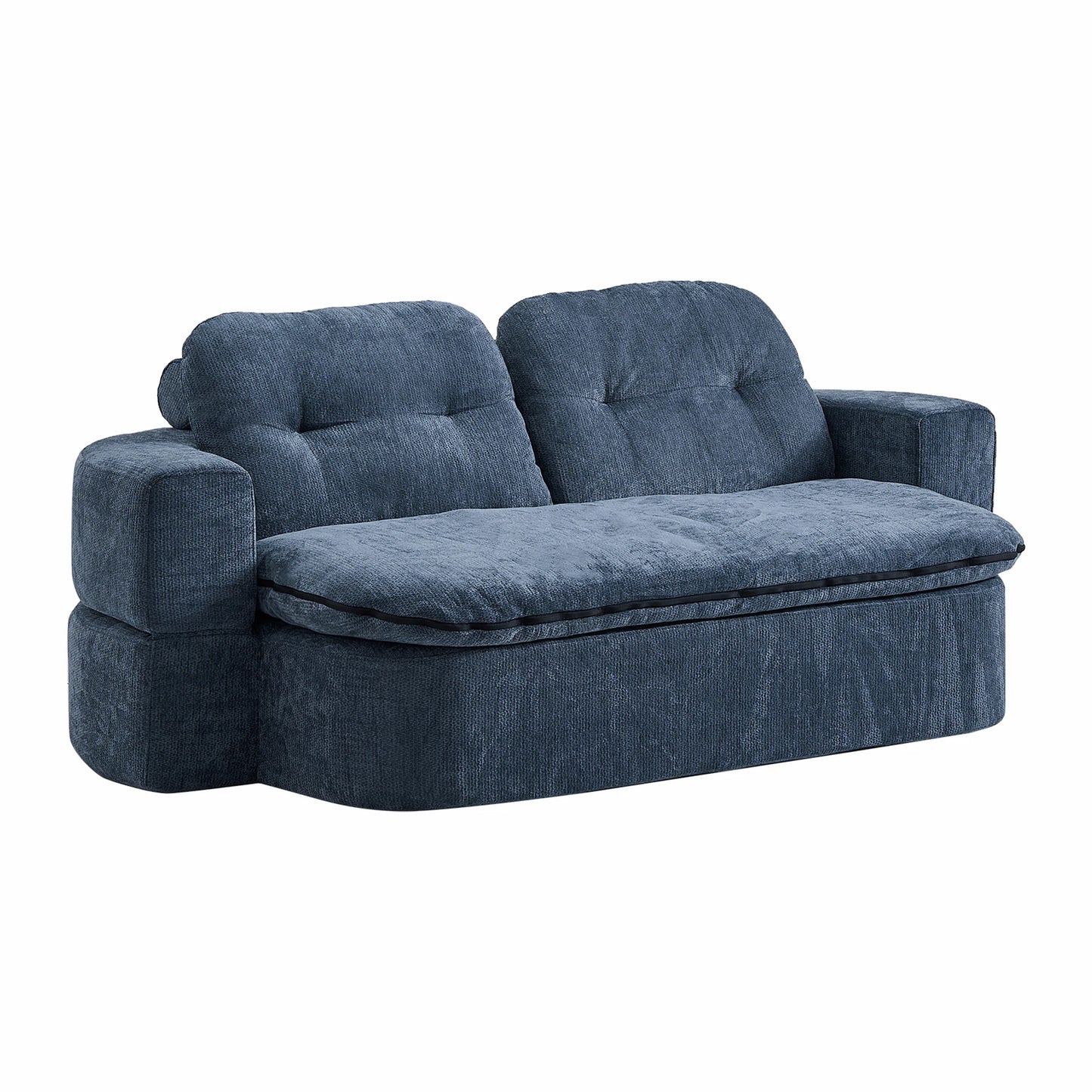 THOLASIS CN Convertible Sofa Bed Loveseat For Small Spaces