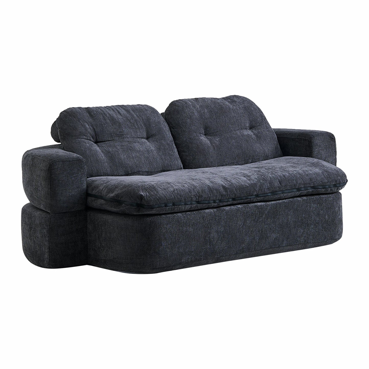 THOLASIS CN Convertible Sofa Bed Loveseat For Small Spaces