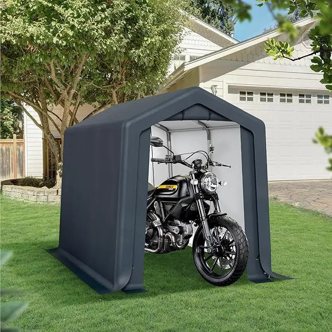 Outdoor Storage Shed Carport Heavy Duty Portable Garden Shelter