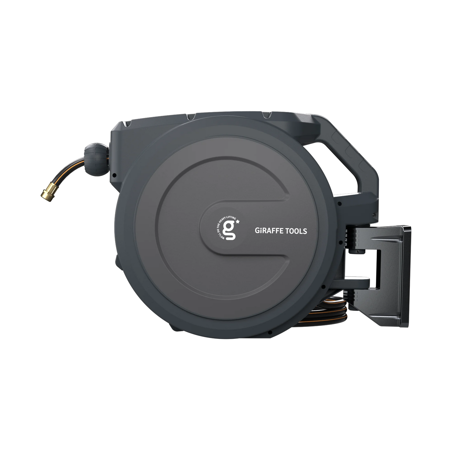 Giraffe Tools AW30 Wall Mounted Hose Reel Retractable Rewind Lock