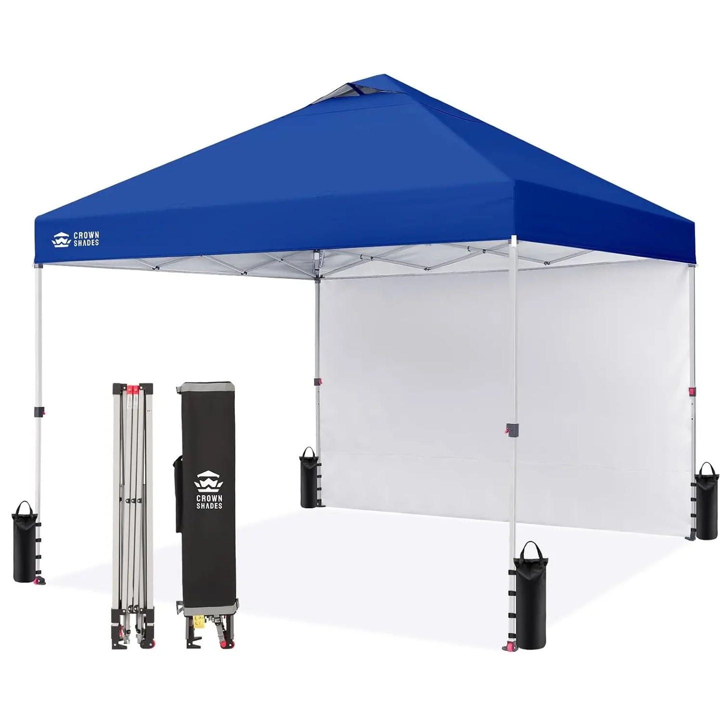 Pop Up Canopy With Side Wall Easy Setup Outdoor Events