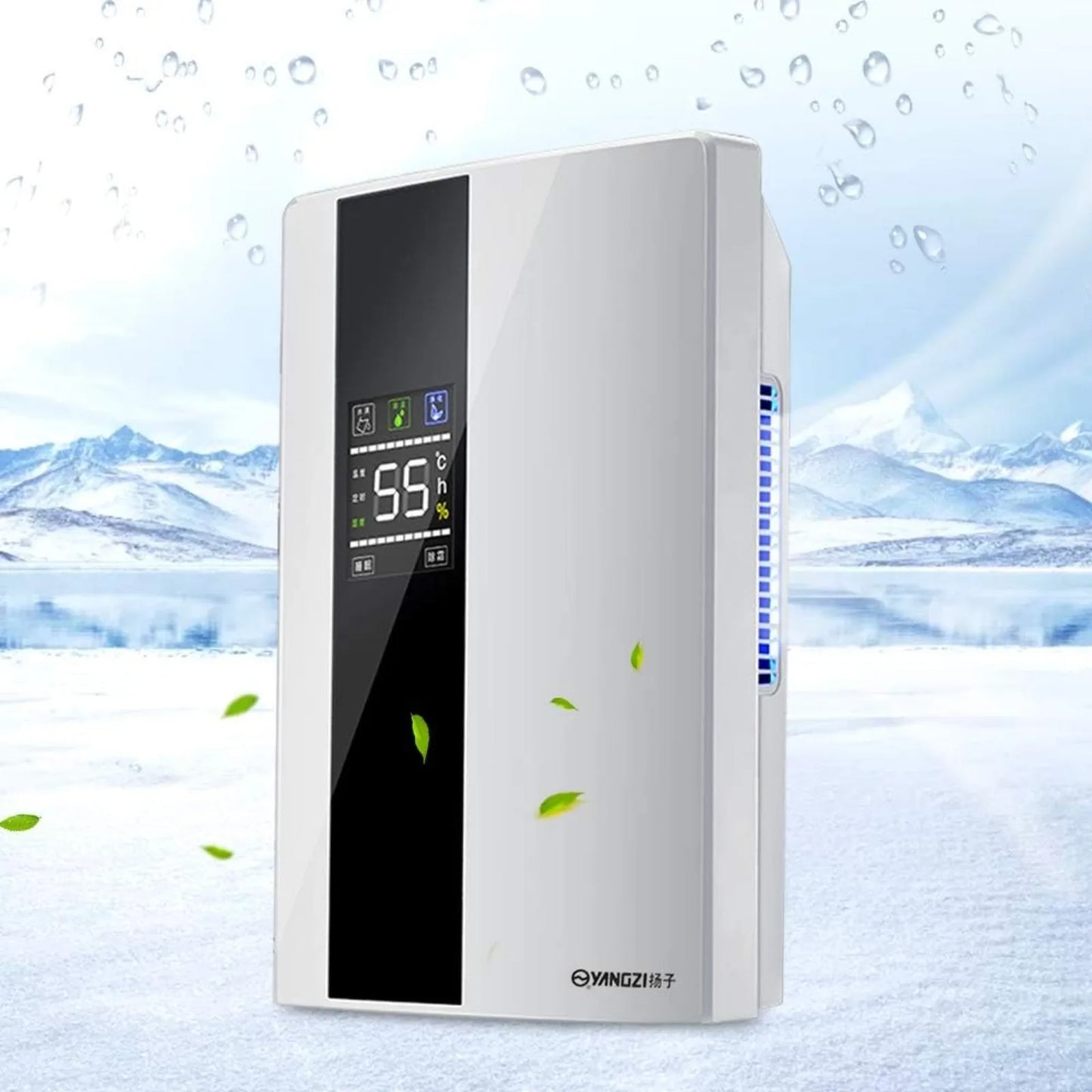 Intelligent Dehumidifier 110V 90W Auto Humidity Control Ultra Quiet