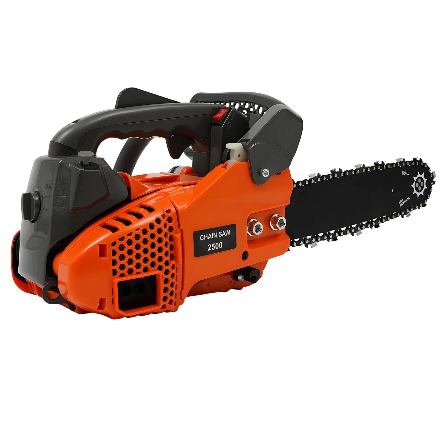 Gas Chainsaw 25.4cc Top Handle Portable Handheld Wood Cutting