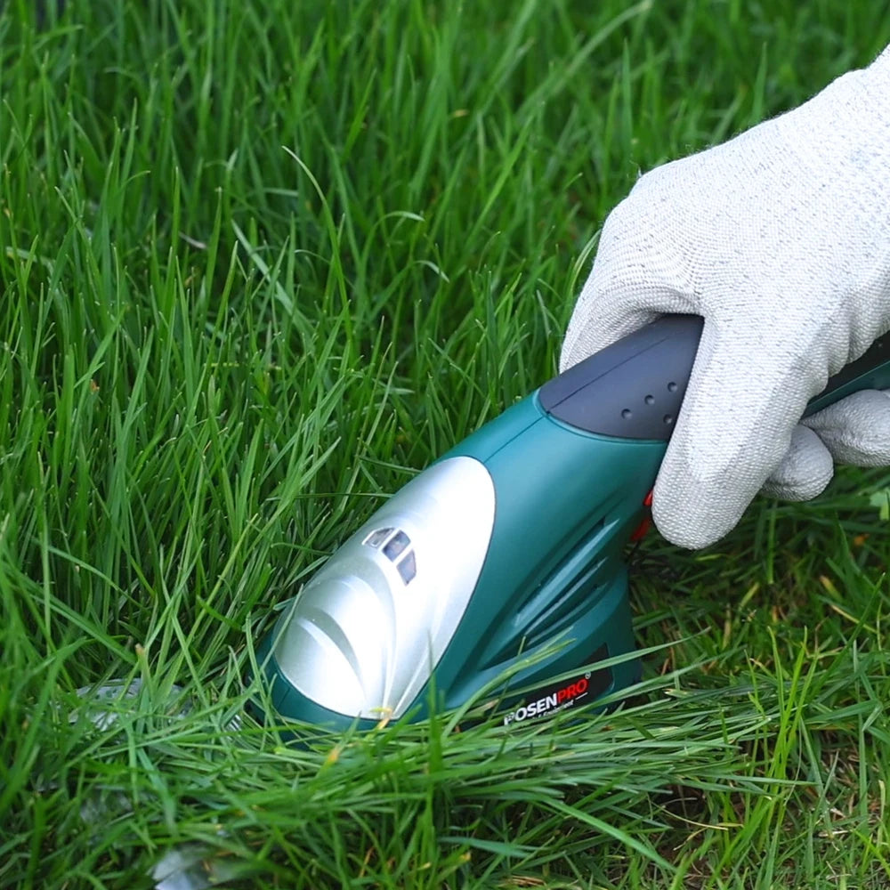 Posenpro Cordless 7.2V Hedge and Grass Trimmer 2 In 1
