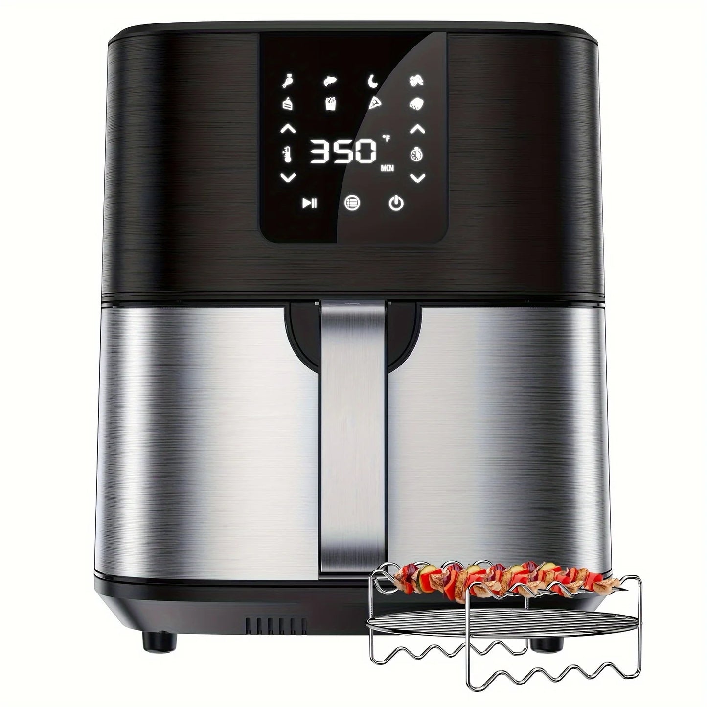 KitCook Air Fryer With Digital Touch Screen And 8 Presets
