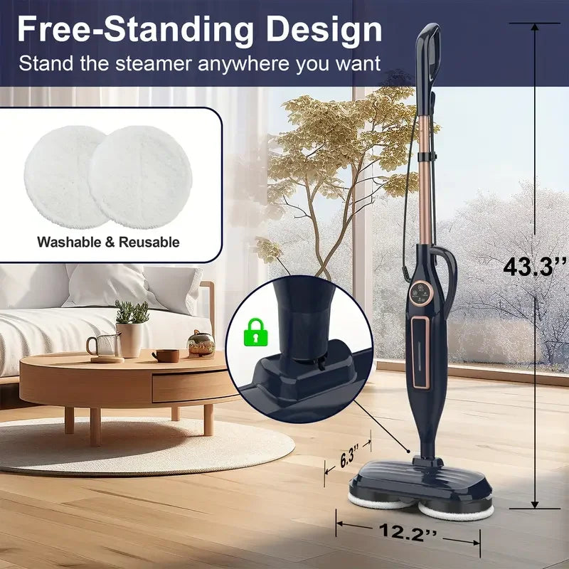 Devoac VM6 Scrubbing Steam Mop With Rotating Pad 1300W
