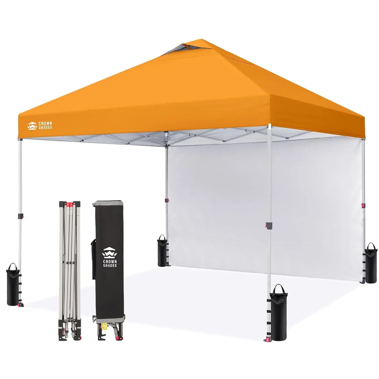 Pop Up Canopy With Side Wall Easy Setup Outdoor Events