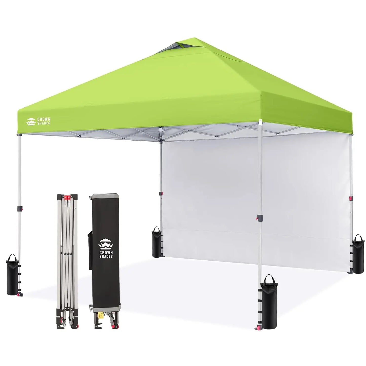 Pop Up Canopy With Side Wall Easy Setup Outdoor Events
