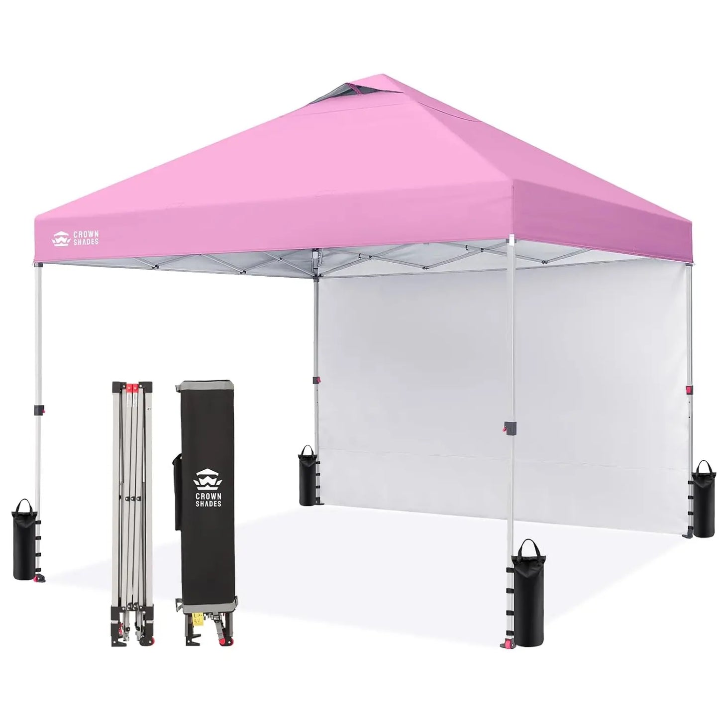 Pop Up Canopy With Side Wall Easy Setup Outdoor Events