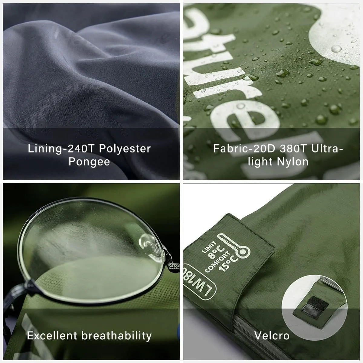 Naturehike Ultralight Sleeping Bag For Summer Camping And Backpacking Gear