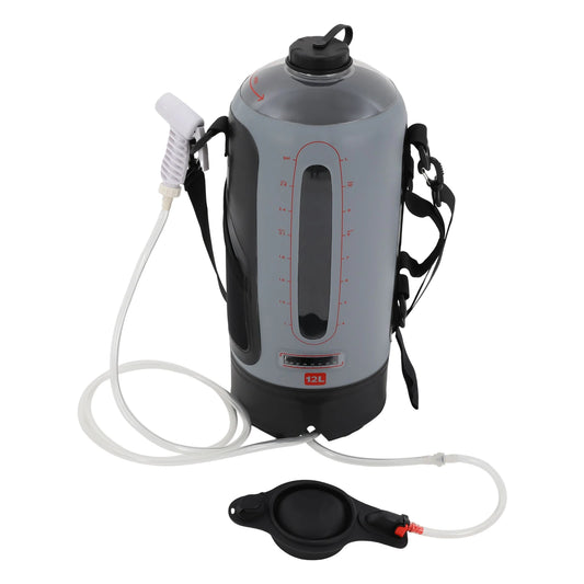 Portable Solar Camping Shower Bag With Hand Pump And Hose