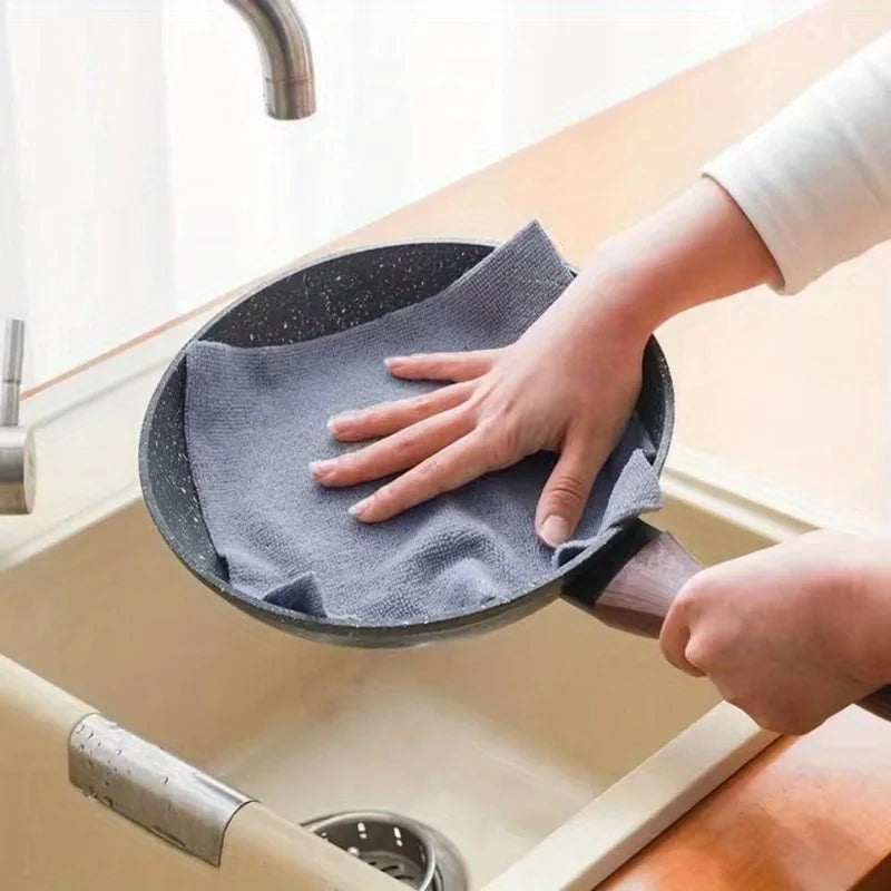 Reusable Microfiber Cleaning Wipes 20 Pack High Absorbency Kitchen Towels
