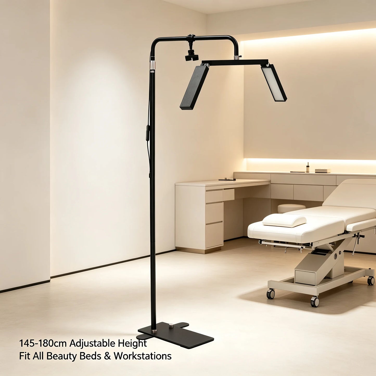 Bymaocar Half Moon LED Lash Light For Eyelash Extensions PMU Salon